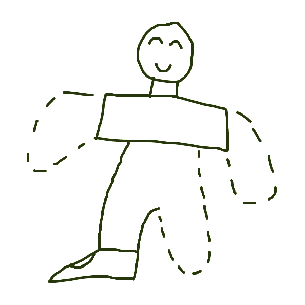 Added a leg - Online Drawing Game Comic Strip Panel by pudsey99