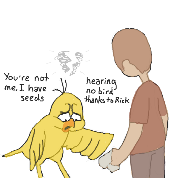 you can 'break' a heart, so can you 'break' a rage too? - Online Drawing Game Comic Strip Panel by Chepley