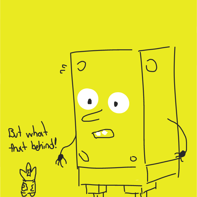 Fingers crossed for another spongebob - Online Drawing Game Comic Strip Panel by Sluggishfella