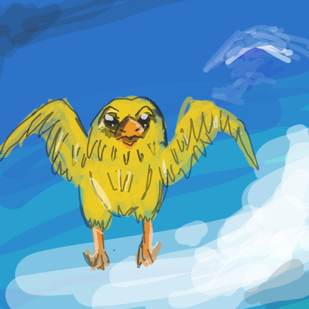 Drawing in Benny the Bumble slug by Lussy156cz