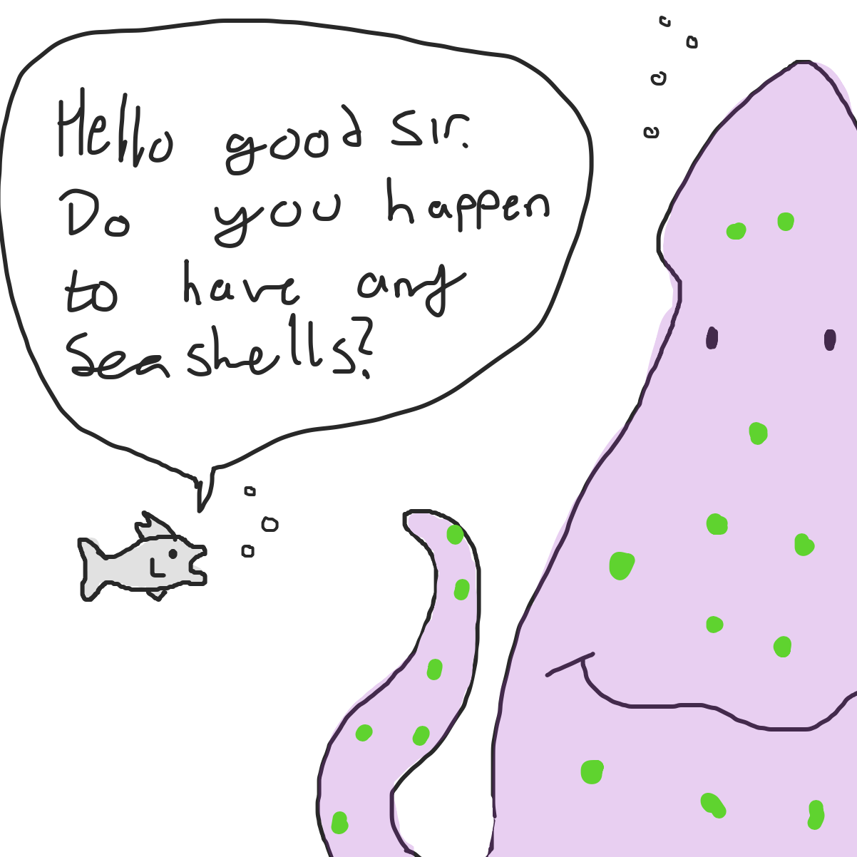  - Online Drawing Game Comic Strip Panel by CherryFlavored