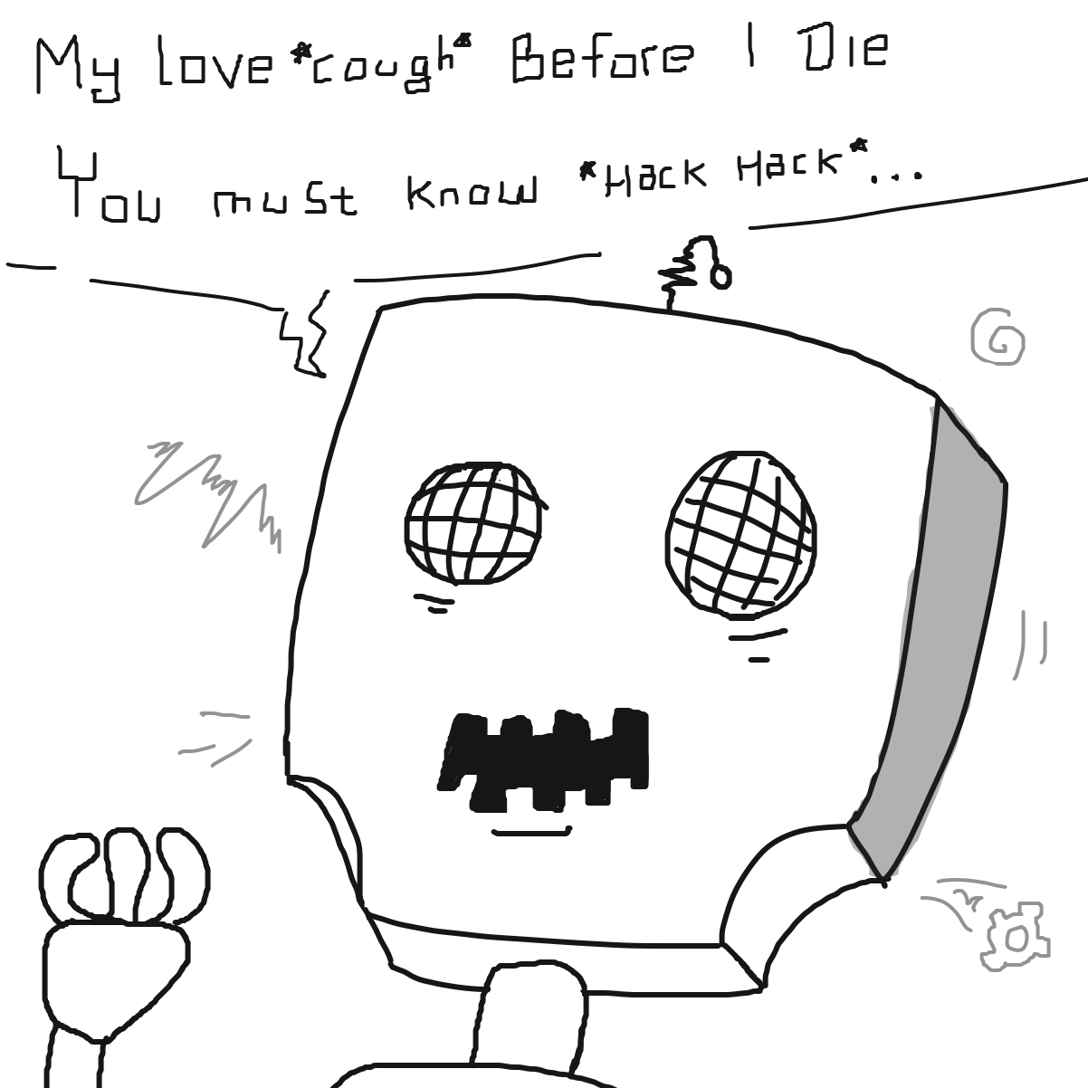  - Online Drawing Game Comic Strip Panel by CherryFlavored