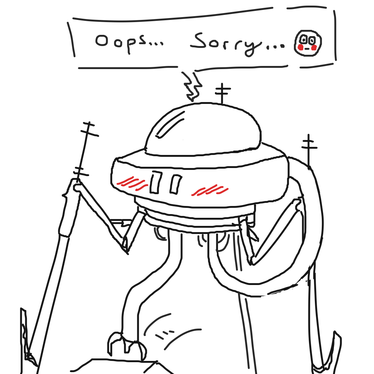  - Online Drawing Game Comic Strip Panel by CherryFlavored