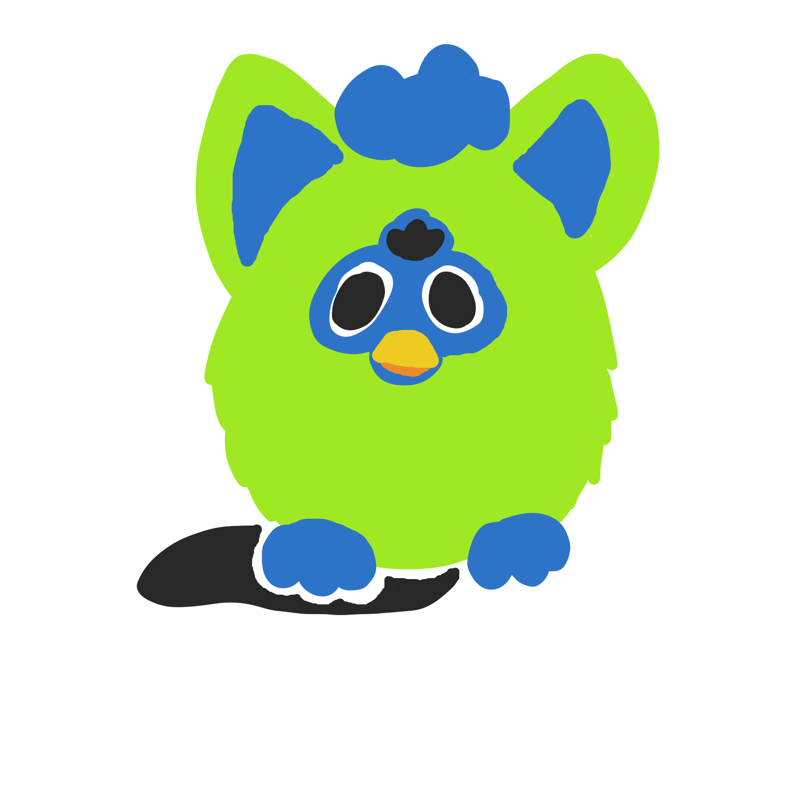 Drawing in Give Me Your Spine by SaraBLQ