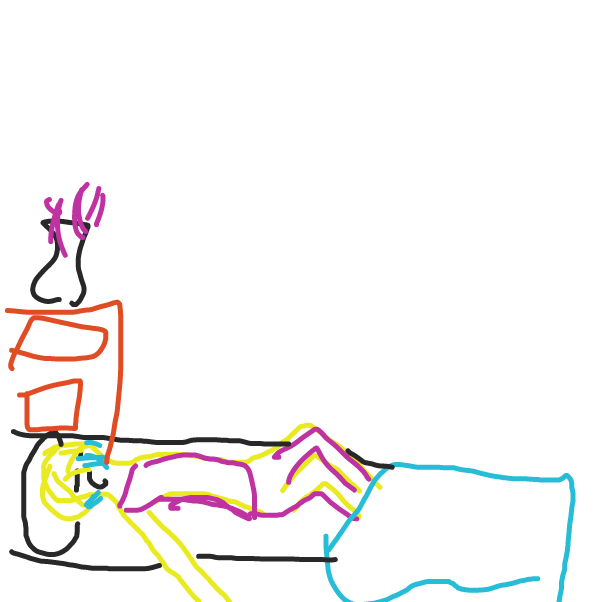 Drawing in Fake Friands by 2020