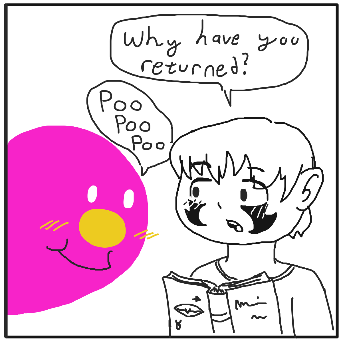  - Online Drawing Game Comic Strip Panel by CherryFlavored