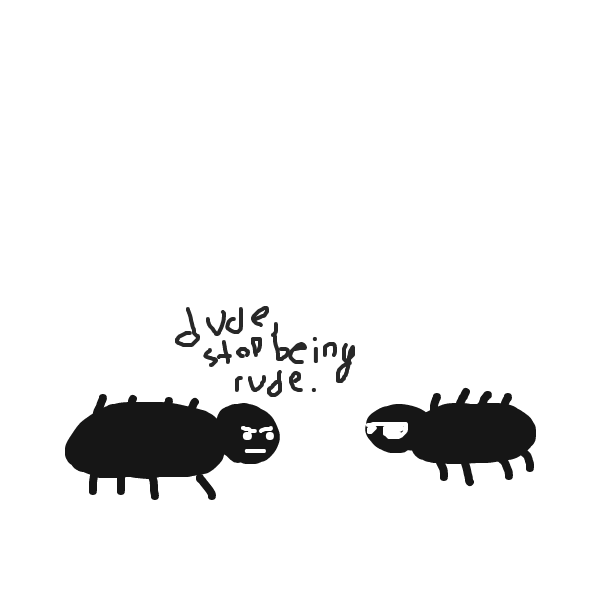 smh my head spider >:[ - Online Drawing Game Comic Strip Panel by Ender1872