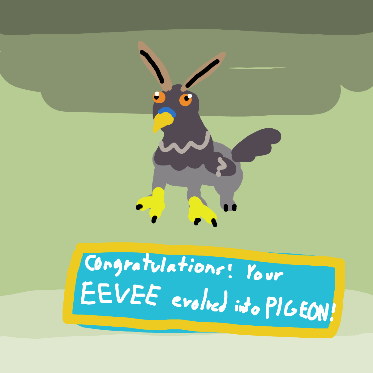 Drawing in Pigeon! by bajira