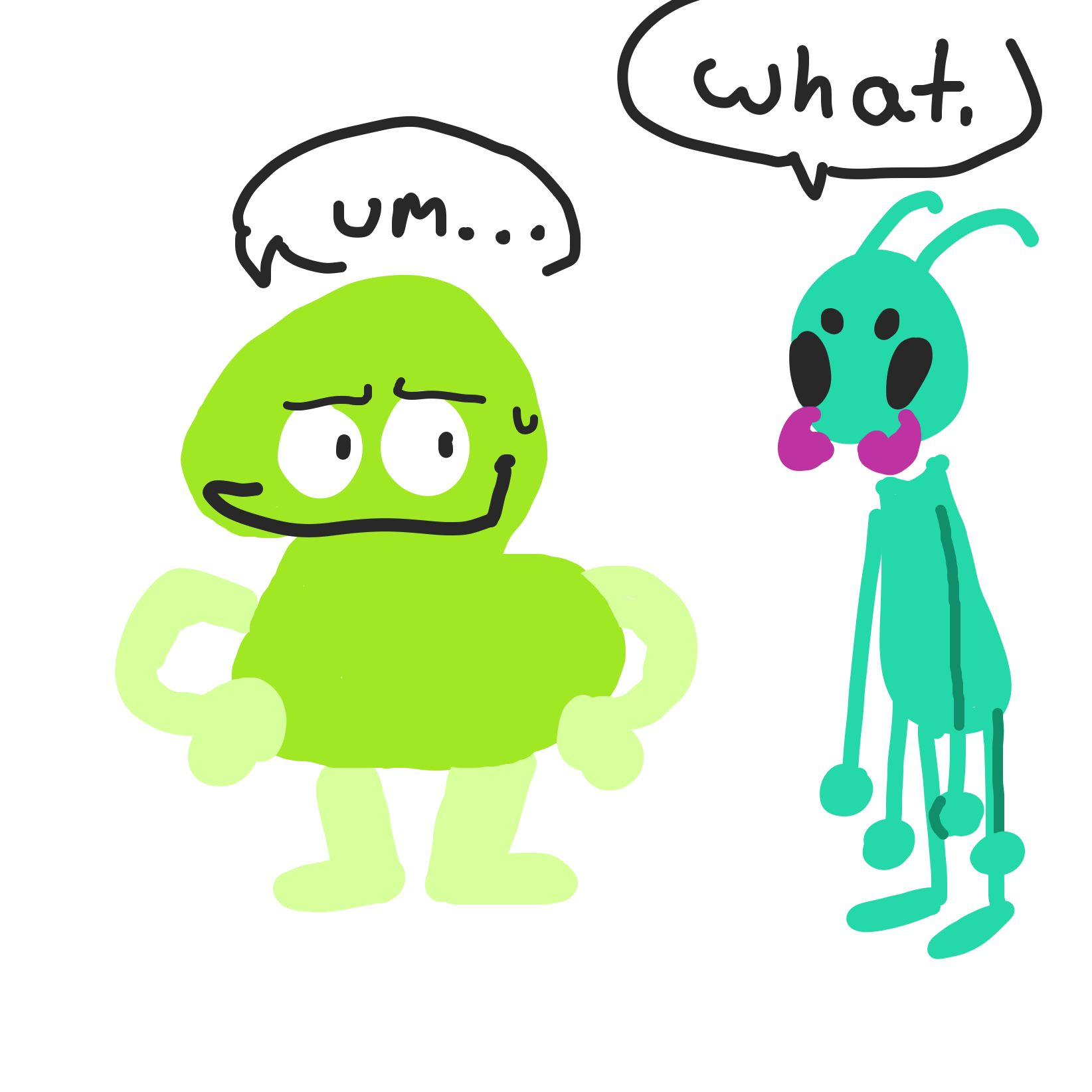  - Online Drawing Game Comic Strip Panel by SaraBLQ