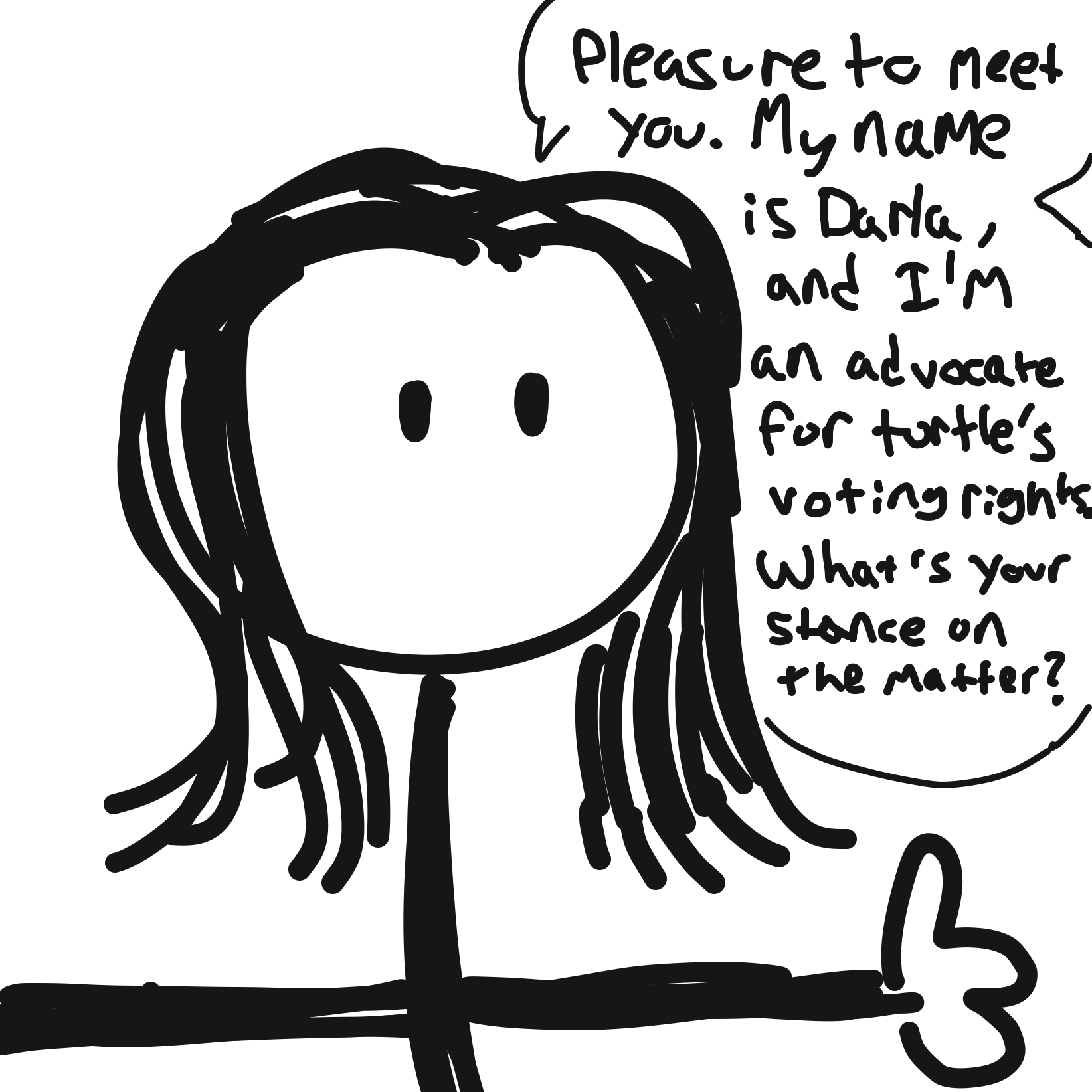 Drawing in luelle  by SaraBLQ