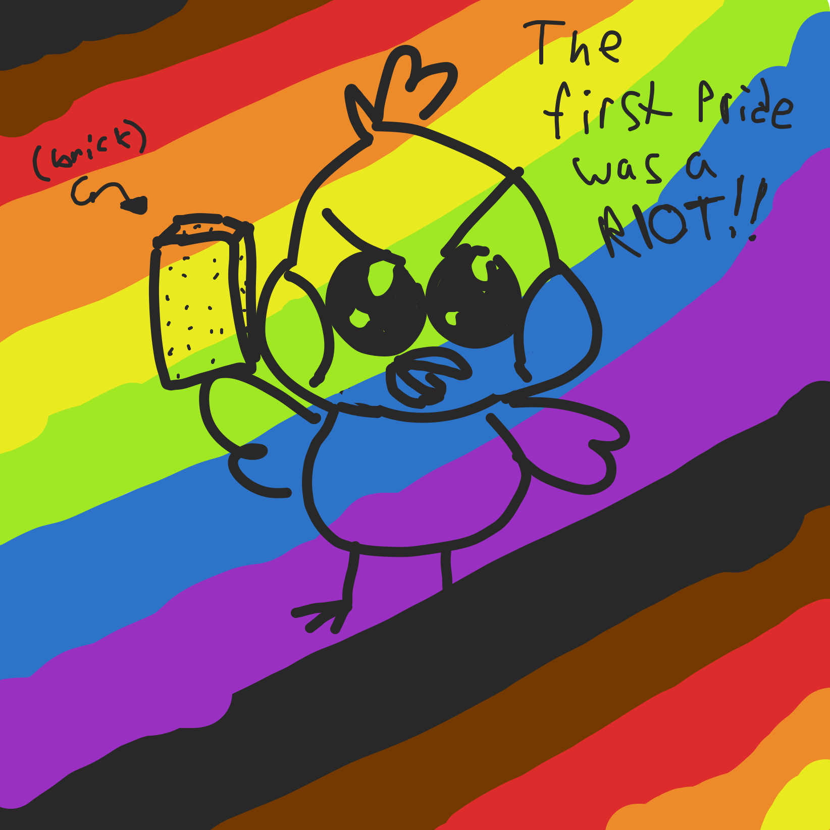  - Online Drawing Game Comic Strip Panel by SaraBLQ