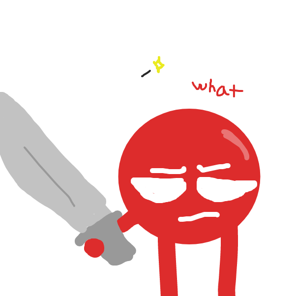 dont give me that "don't bring a knife to a gun fight" bs - Online Drawing Game Comic Strip Panel by Ender1872