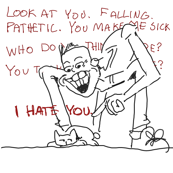 Drawing in Falling by maxmanner