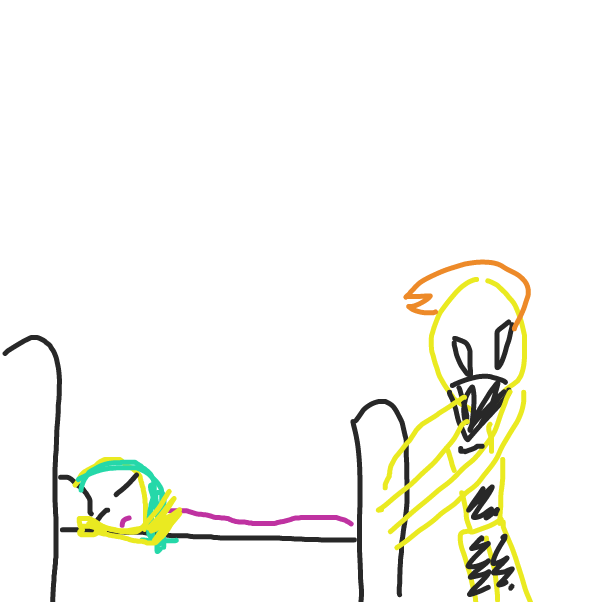 Drawing in The kidnapped girl not saved. by 2020