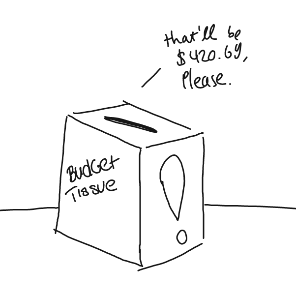 Drawing in Budget Tissue by Sunset Shimmer