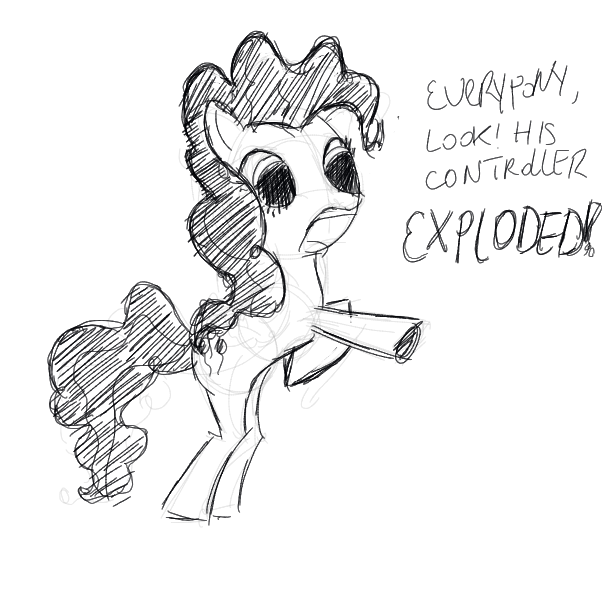 Drawing in Epic Gamer by Sunset Shimmer