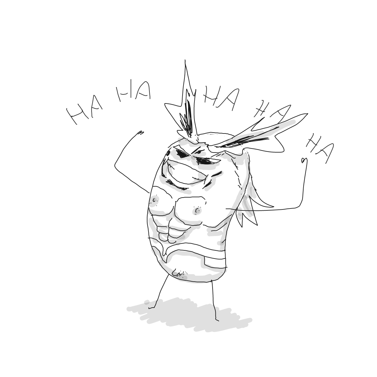  - Online Drawing Game Comic Strip Panel by Potato Man