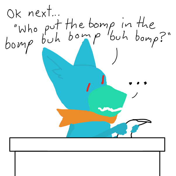 Drawing in Ask Me The Stuff by Buckawn