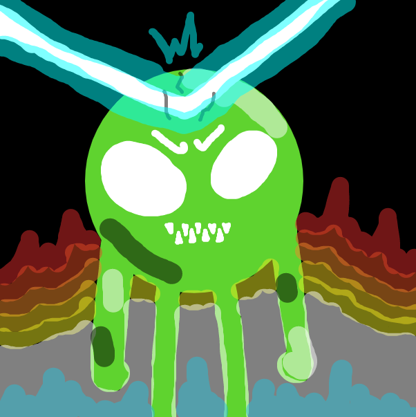 The reverse card is a one time use for a burning attack like that - Online Drawing Game Comic Strip Panel by ItzAki