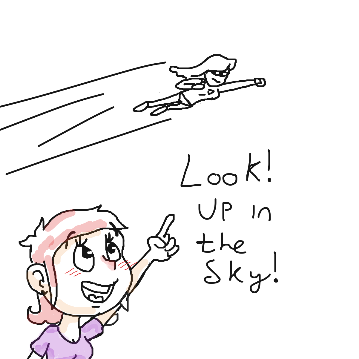  - Online Drawing Game Comic Strip Panel by CherryFlavored