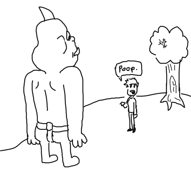  - Online Drawing Game Comic Strip Panel by Sluggishfella