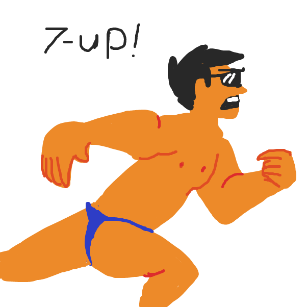 Drawing in Soda! by Derren