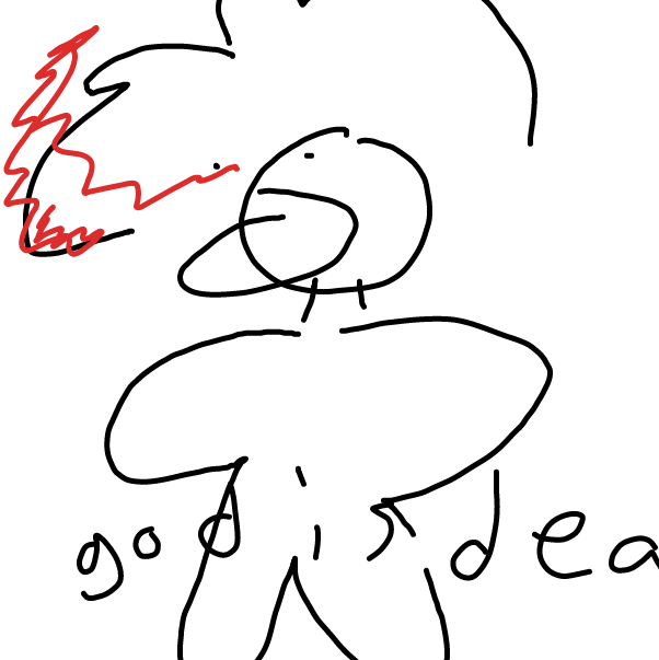 Drawing in draw with your eyes closed by ItzAki