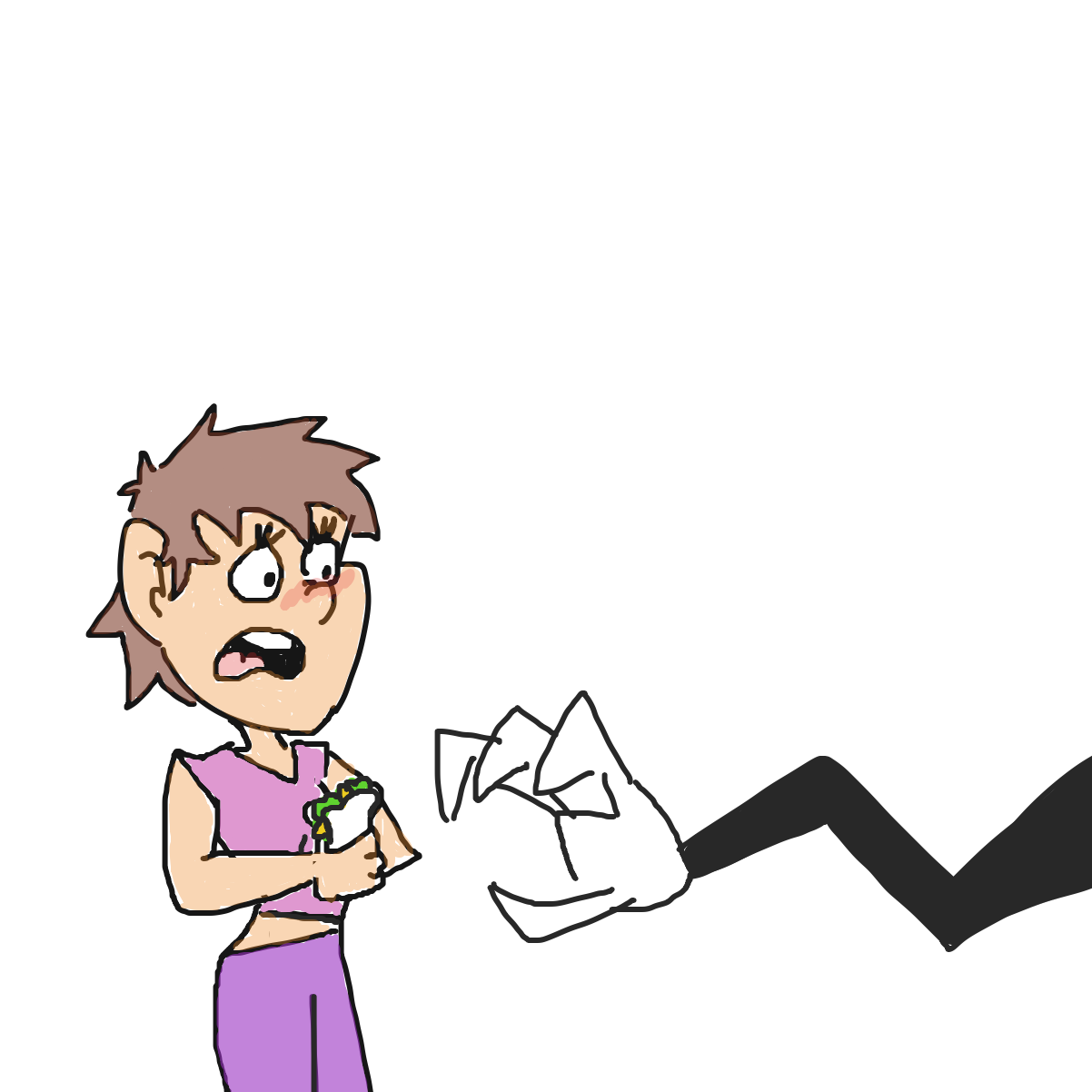  - Online Drawing Game Comic Strip Panel by CherryFlavored