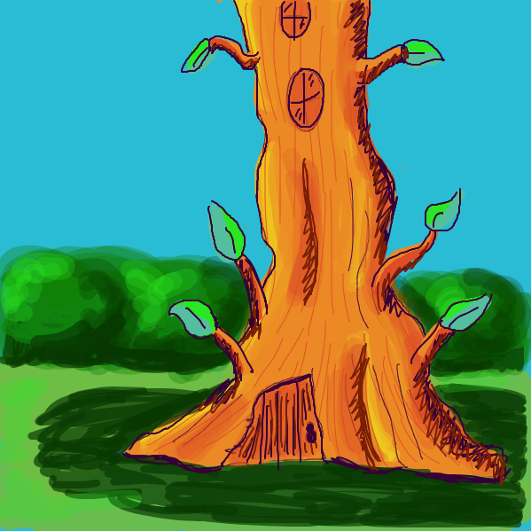 Drawing in Tree by Loco-L