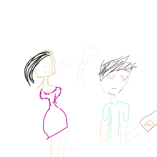 Drawing in My Senpai :D by 2020