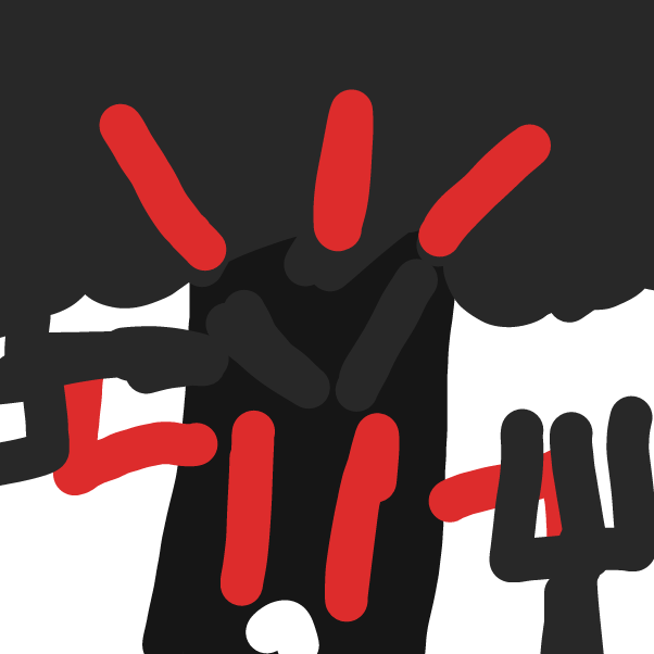 Drawing in The lonely tree by 2020