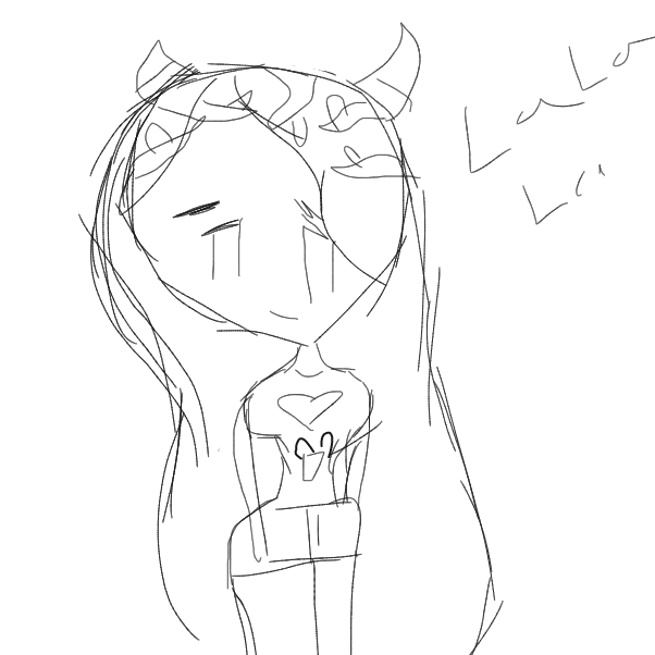 Drawing in The Demon Tree Human by 2020