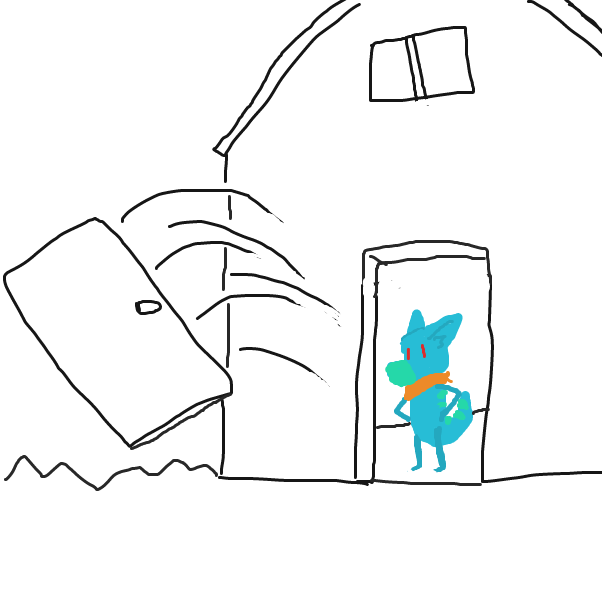  - Online Drawing Game Comic Strip Panel by Derren