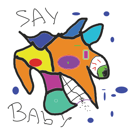 Blorpy trying a pickup line - Online Drawing Game Comic Strip Panel by Skinsink