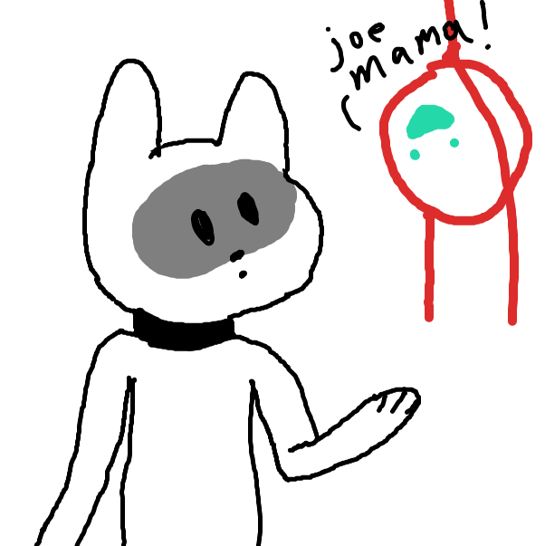 Drawing in Who's Joe v2 by ItzAki