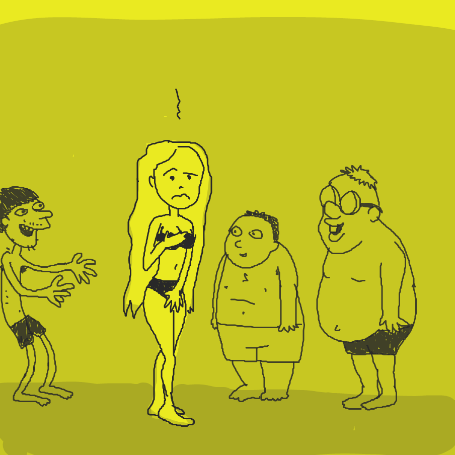  - Online Drawing Game Comic Strip Panel by chin