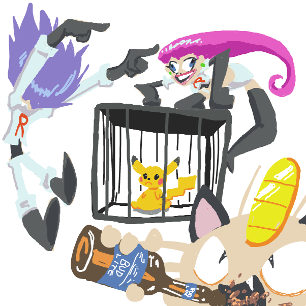  - Online Drawing Game Comic Strip Panel by Sasha_Cakes