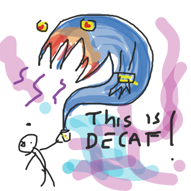 Drawing in Wonder what will happen... by Some_Tatti_Art