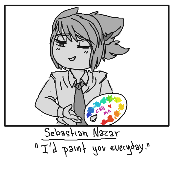 Drawing in The Paneljam Yearbook by Nephtys