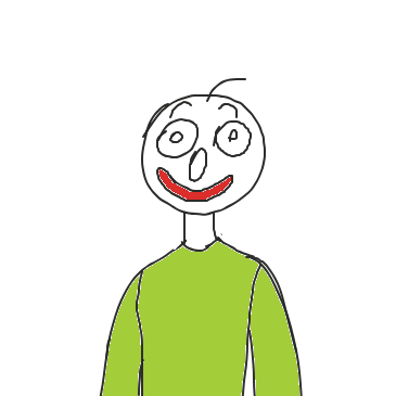 Drawing in Baldi by KatBOOO