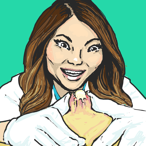 Drawing in The Pimple Filled With Pus by Ramora