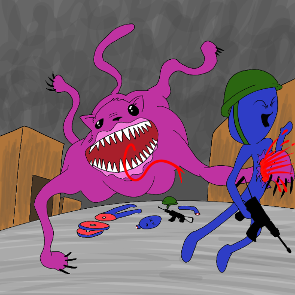  - Online Drawing Game Comic Strip Panel by Wizard Croissant