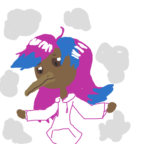 Kiwi had a kiwi curse  - Online Drawing Game Comic Strip Panel by Derren