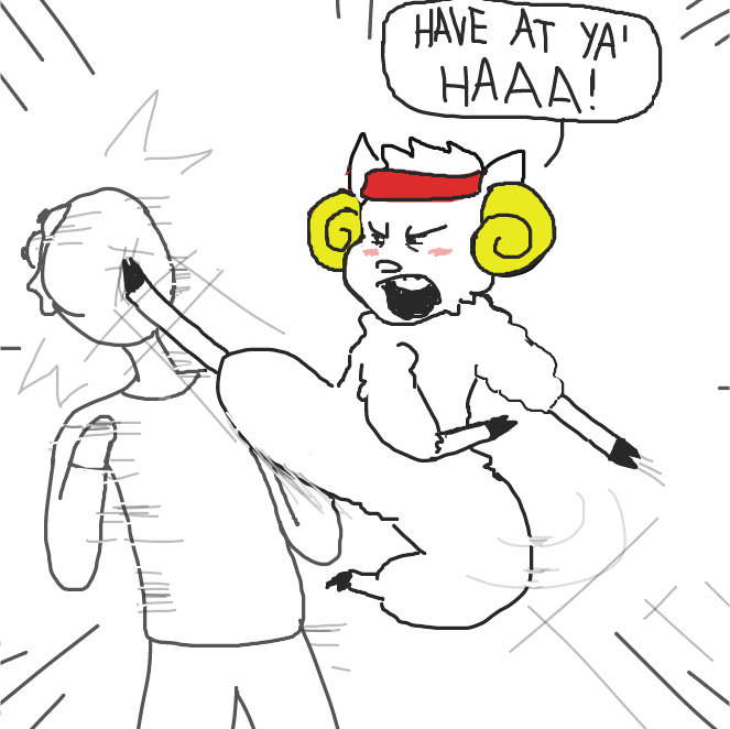 After attempts of making a better action scene... this is what i could remake. - Online Drawing Game Comic Strip Panel by Sluggishfella