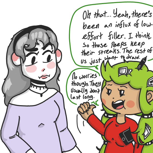 Drawing in Anyone else? by xavvypls