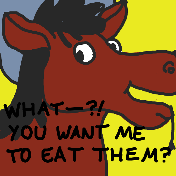 horse - Online Drawing Game Comic Strip Panel by nooz