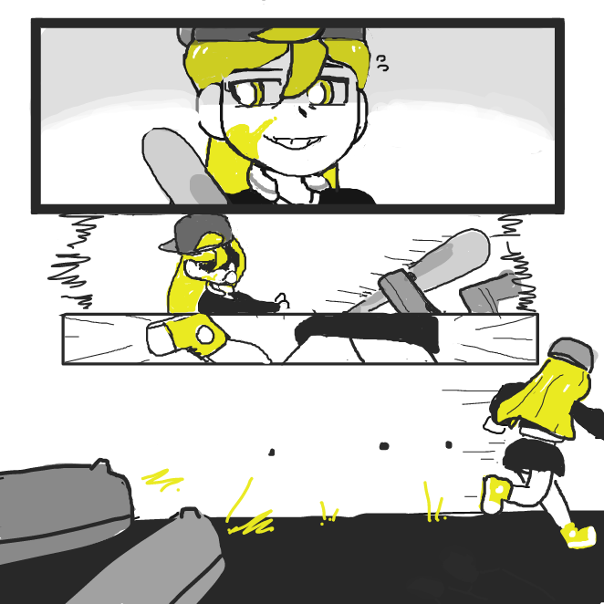  - Online Drawing Game Comic Strip Panel by Sluggishfella