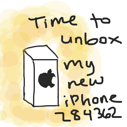 Drawing in Iphone 284362 by Libby