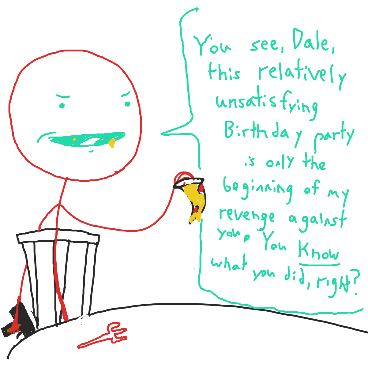 Drawing in k by MongolianWarlord