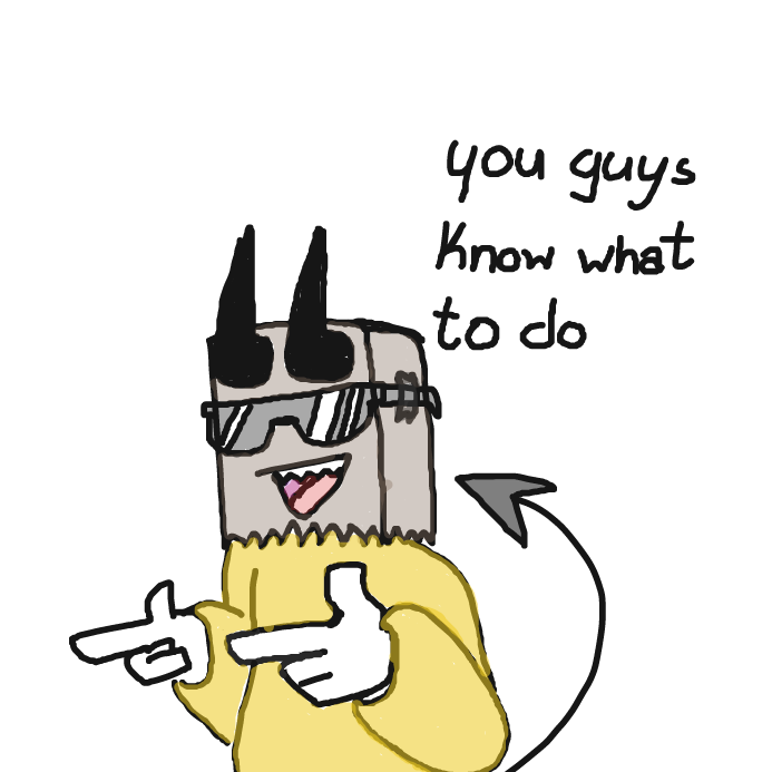 Gimme questions - Online Drawing Game Comic Strip Panel by wrecktangle